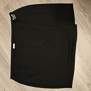 Ribbed butterfly skirt